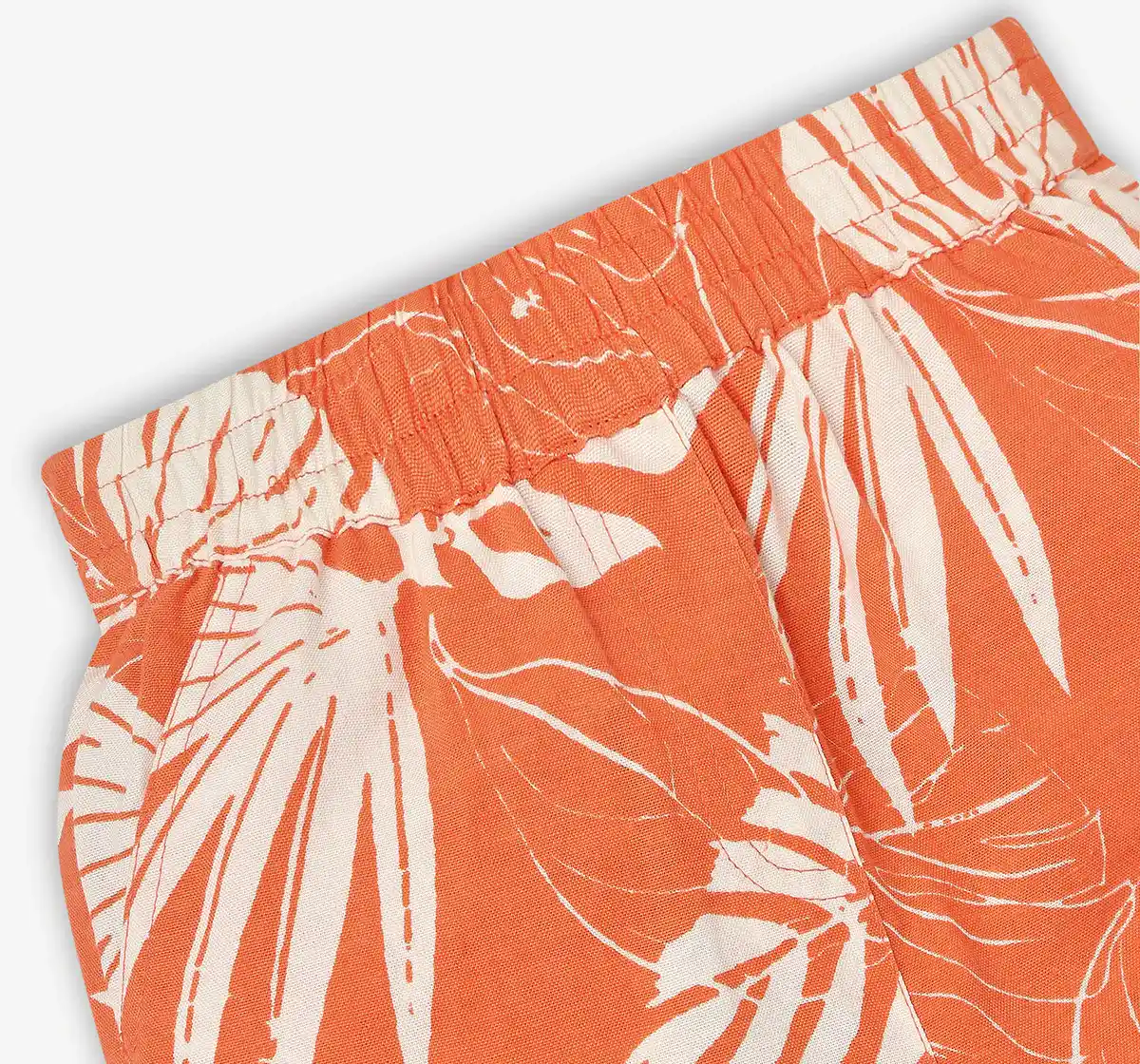 Boys Printed Co-ord Set - Orange