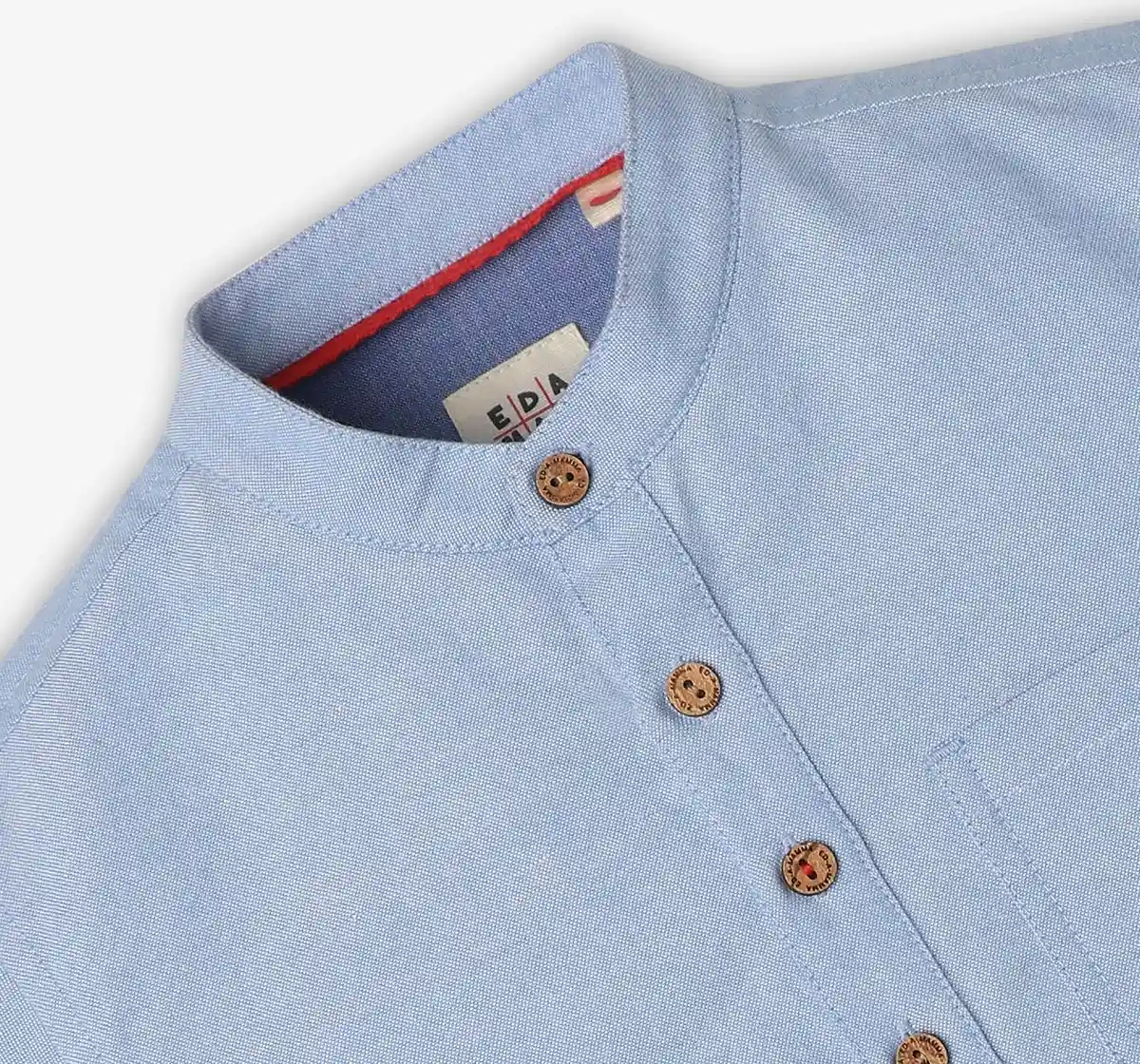 Boys 100% Cotton Shirt - Light Blue