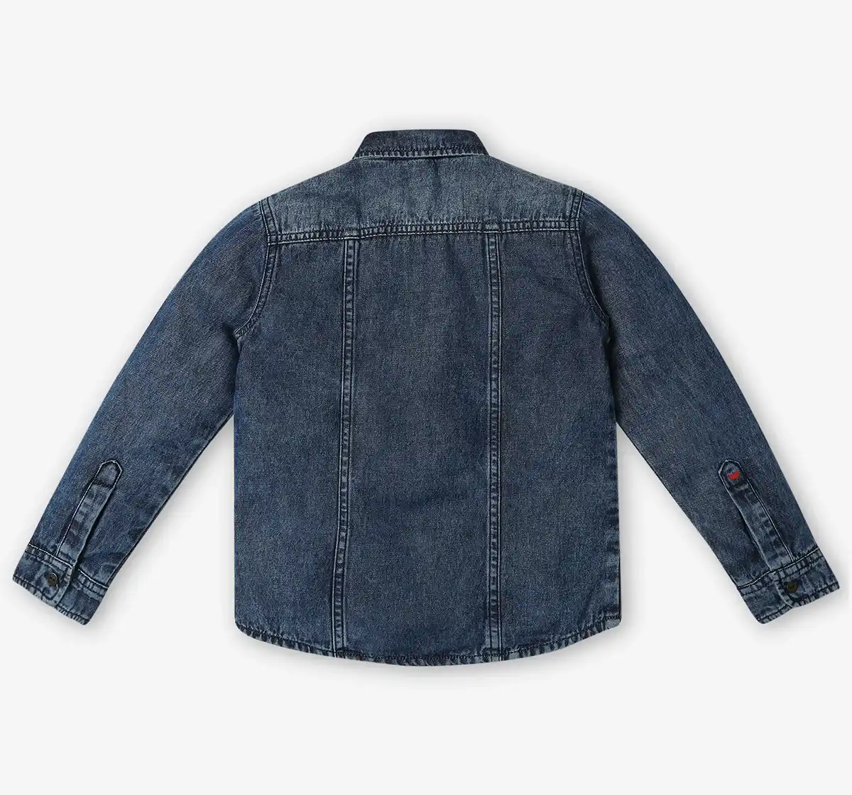 Ed-A-Mamma Boys 100% Cotton Shirt - Dark Blue