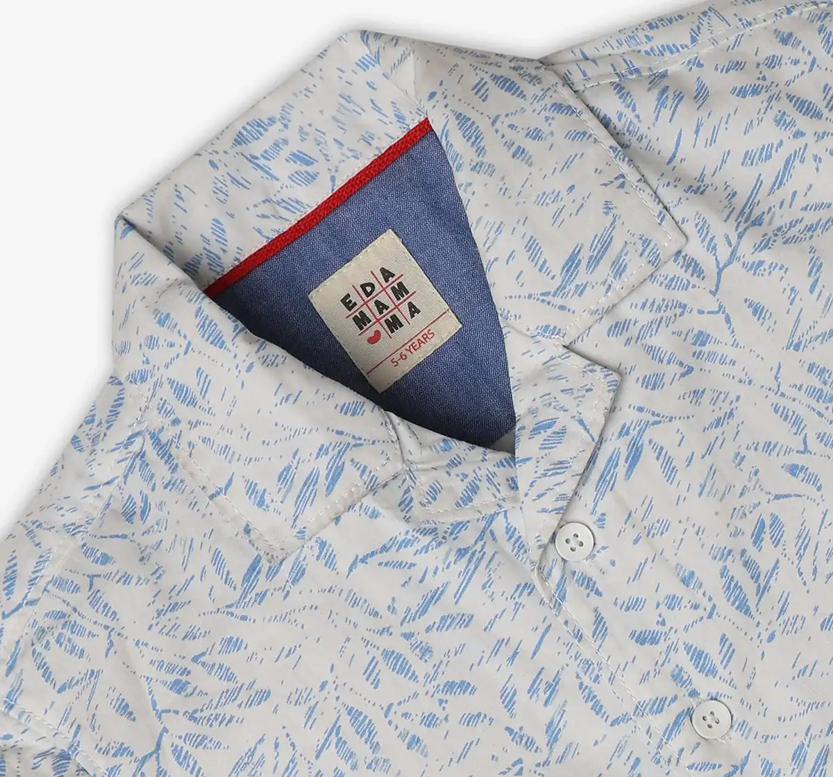 Boys Printed Shirt - Blue