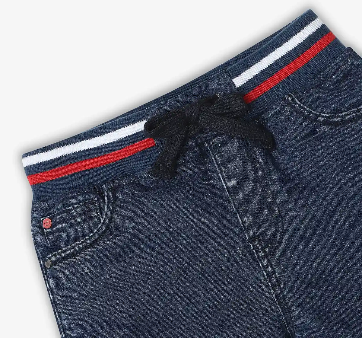Boys 100% Cotton Shorts - Mid Blue