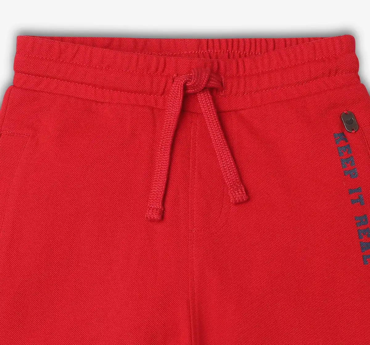 Boys 100% Cotton Shorts - Red