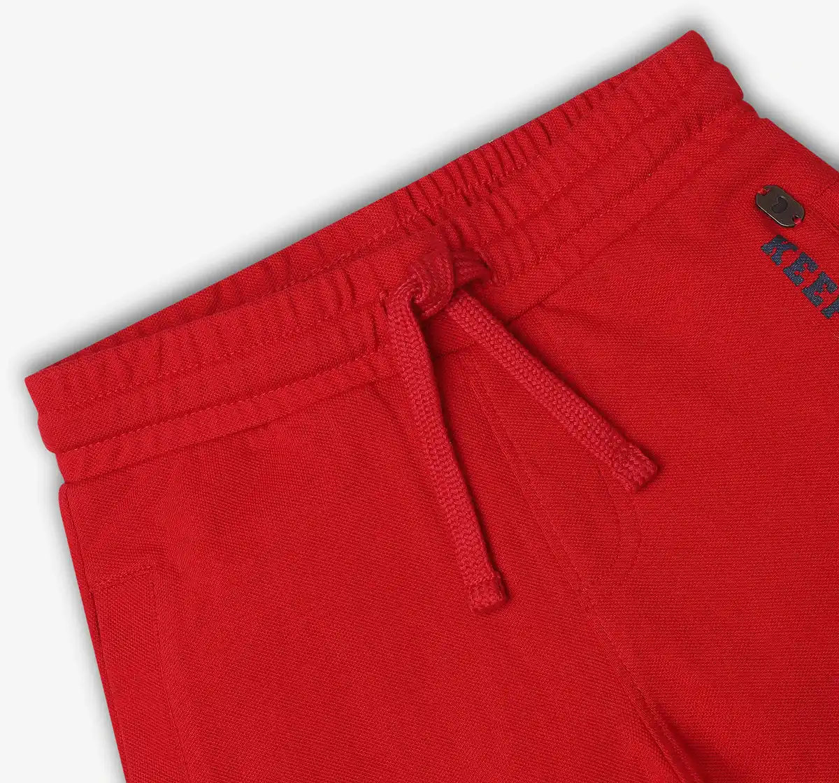 Boys 100% Cotton Shorts - Red