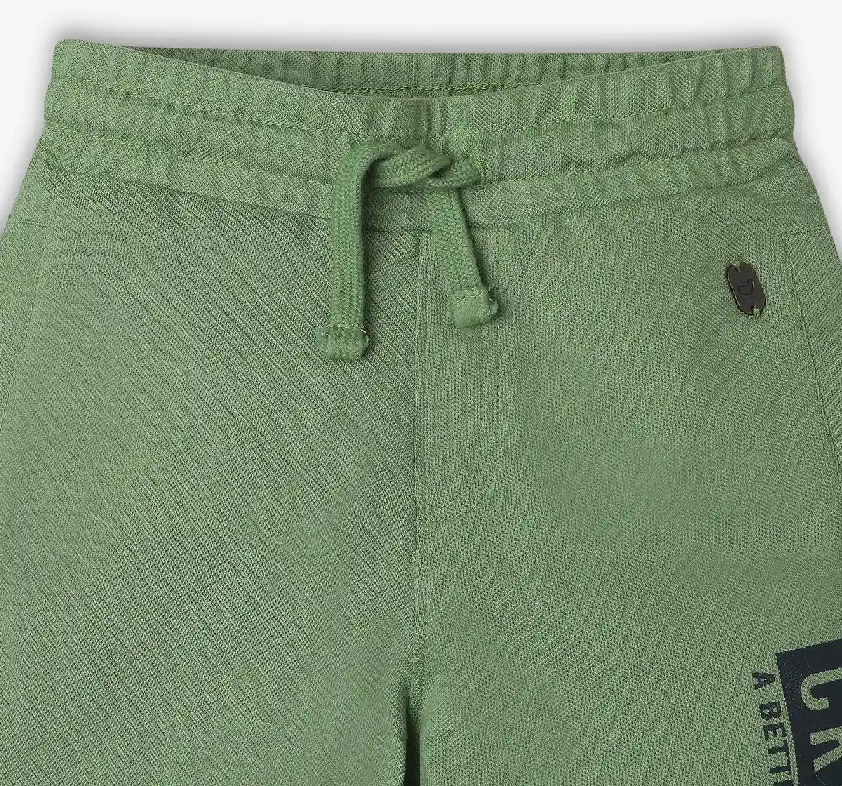 Boys Printed Shorts - Olive