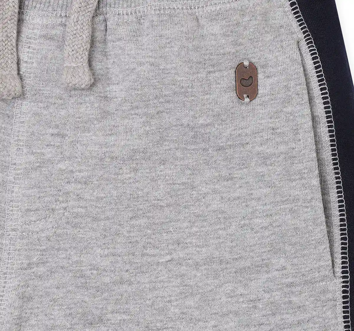 Boys 100% Cotton Shorts - Grey