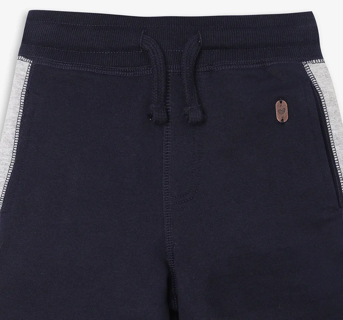 Boys 100% Cotton Shorts - Navy