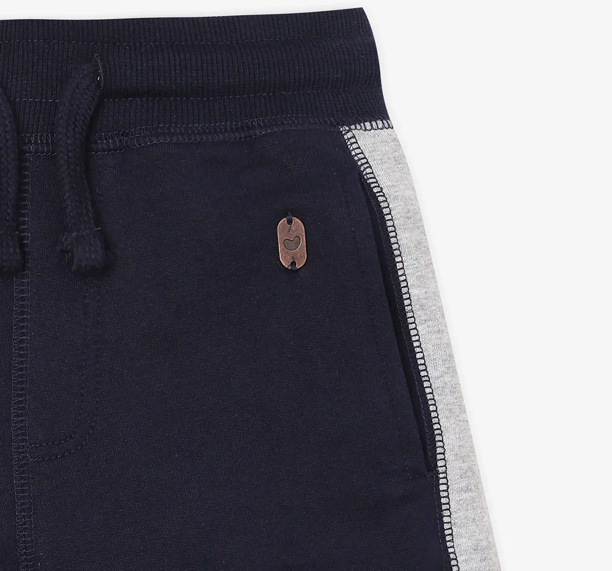 Boys 100% Cotton Shorts - Navy