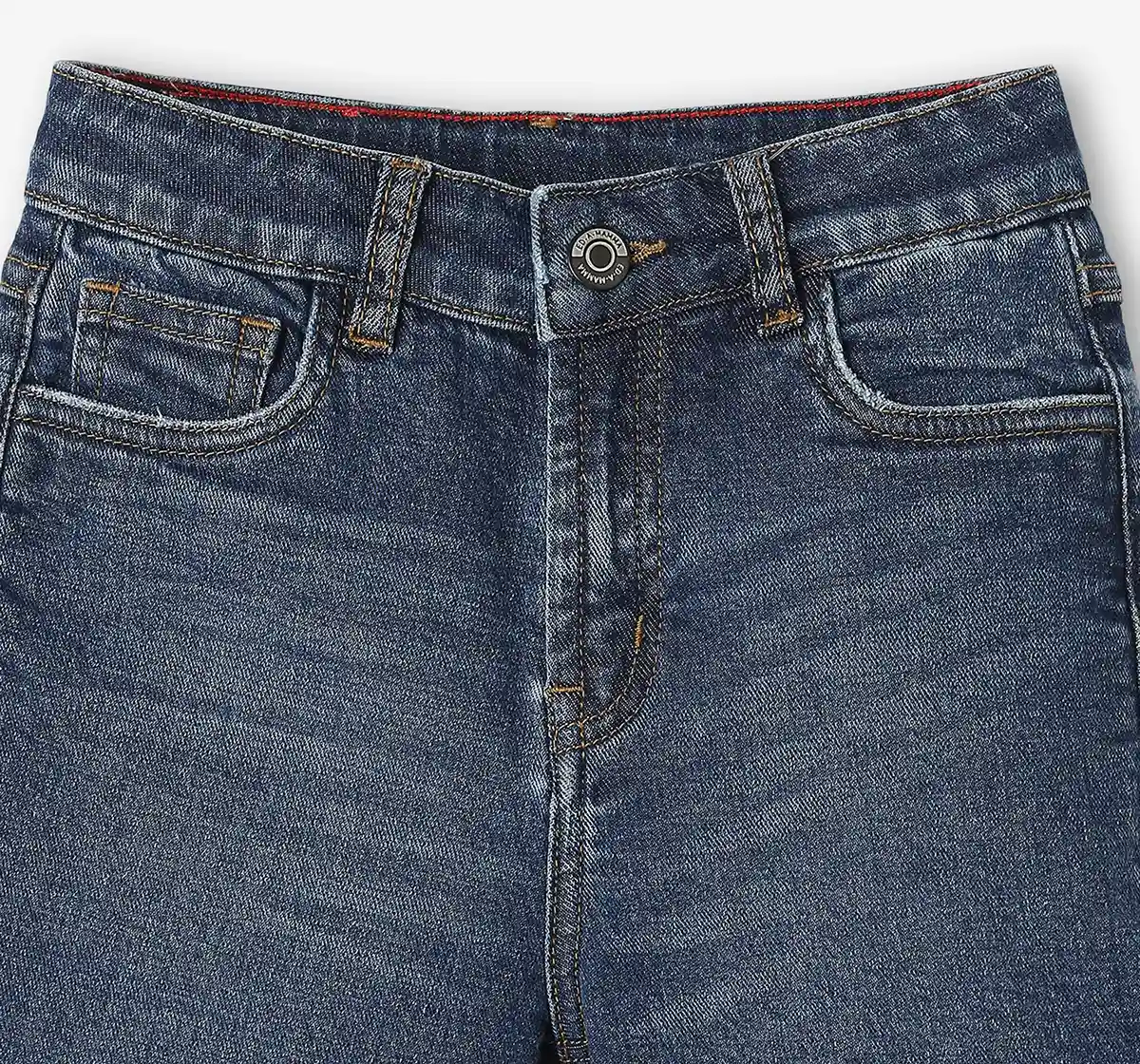 Boys Denim Shorts - Blue
