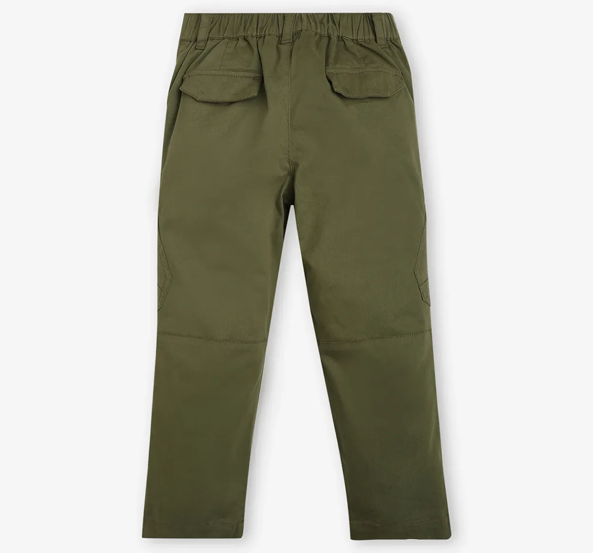 Boys 100% Cotton Trouser - Olive