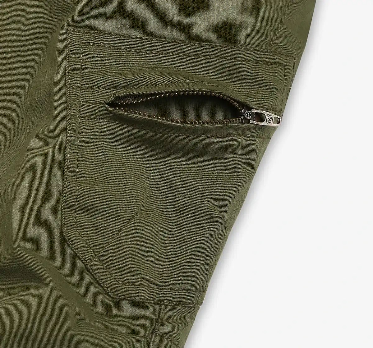 Boys 100% Cotton Trouser - Olive