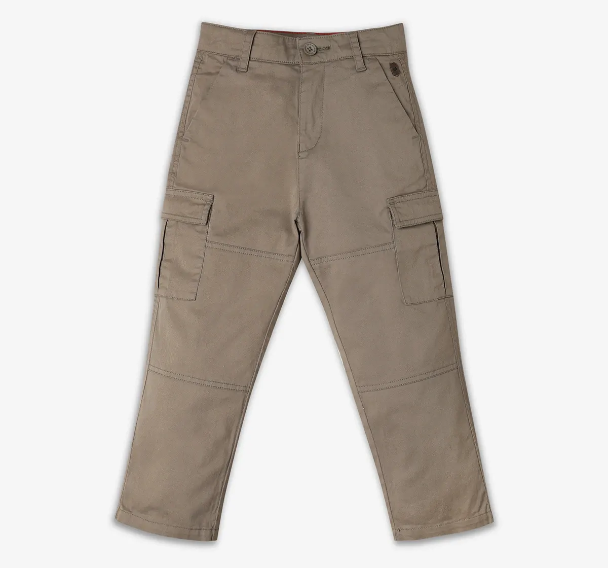 Boys Solid Trousers - Grey