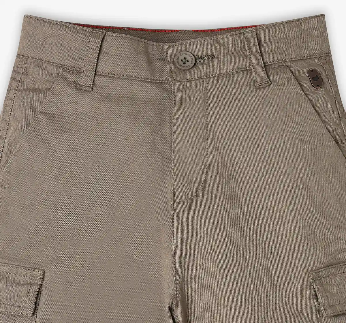 Boys Solid Trousers - Grey