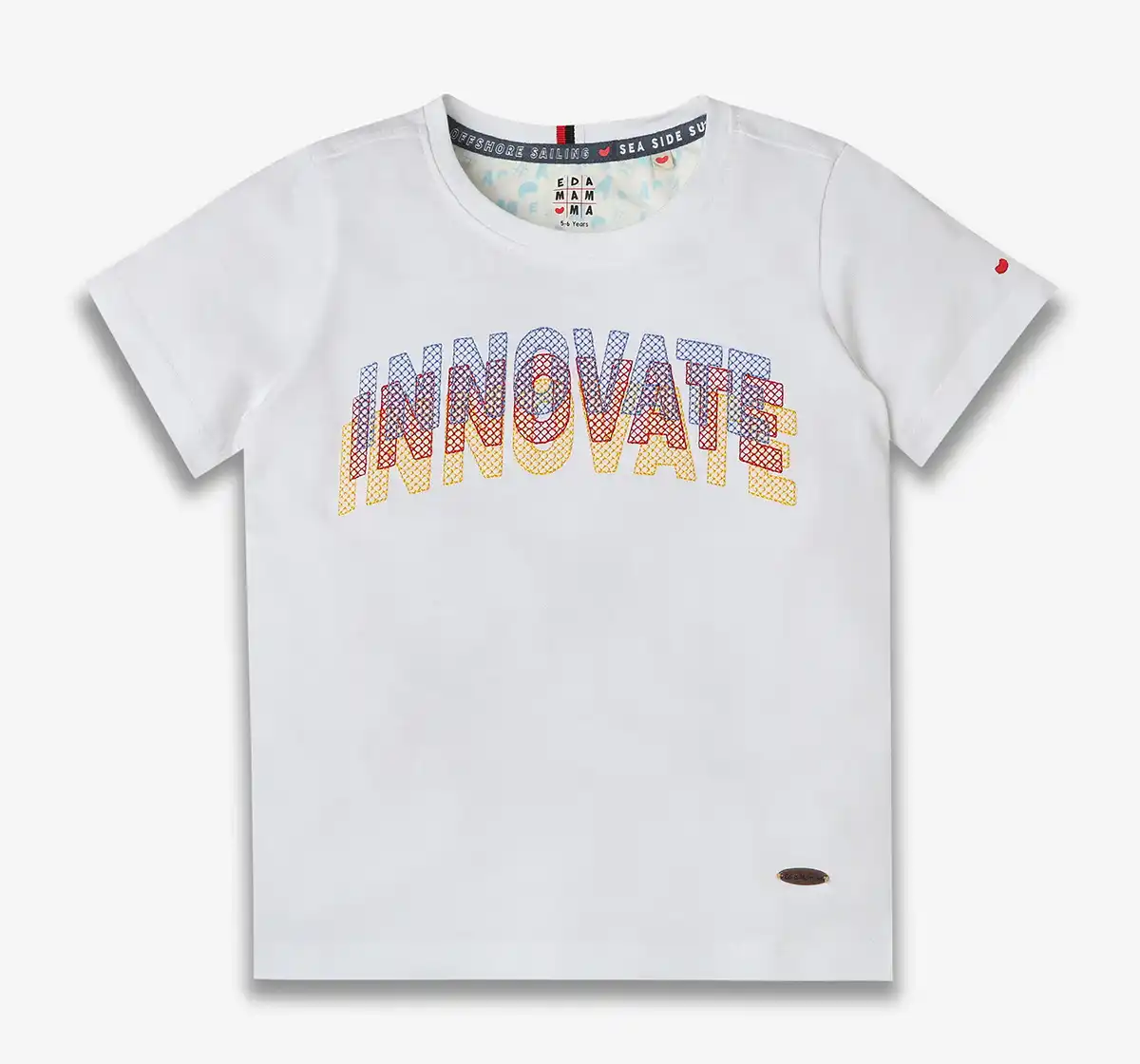 Boys Printed Tshirt - White