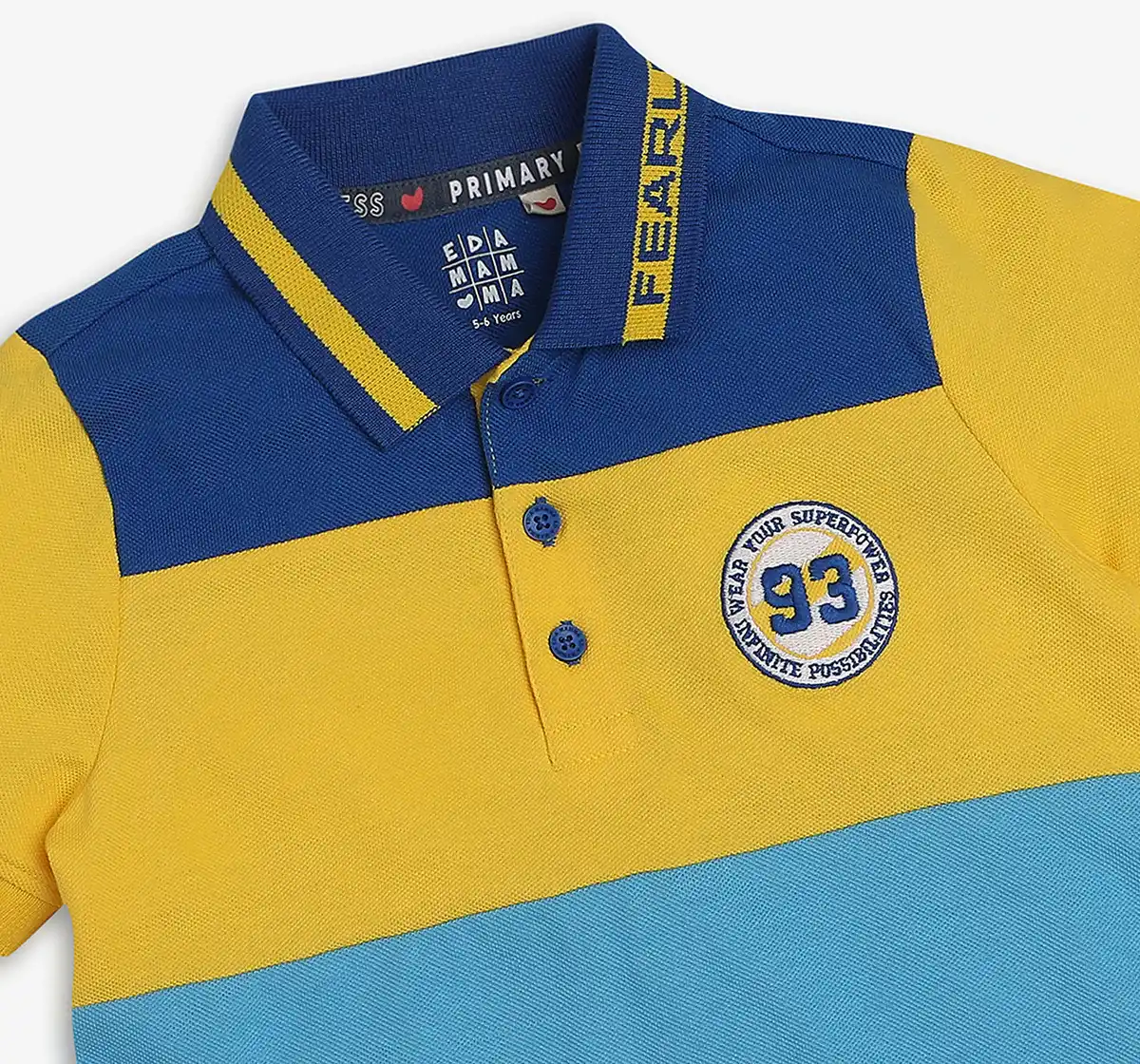 Boys 100% Cotton T-Shirt - Multicolour