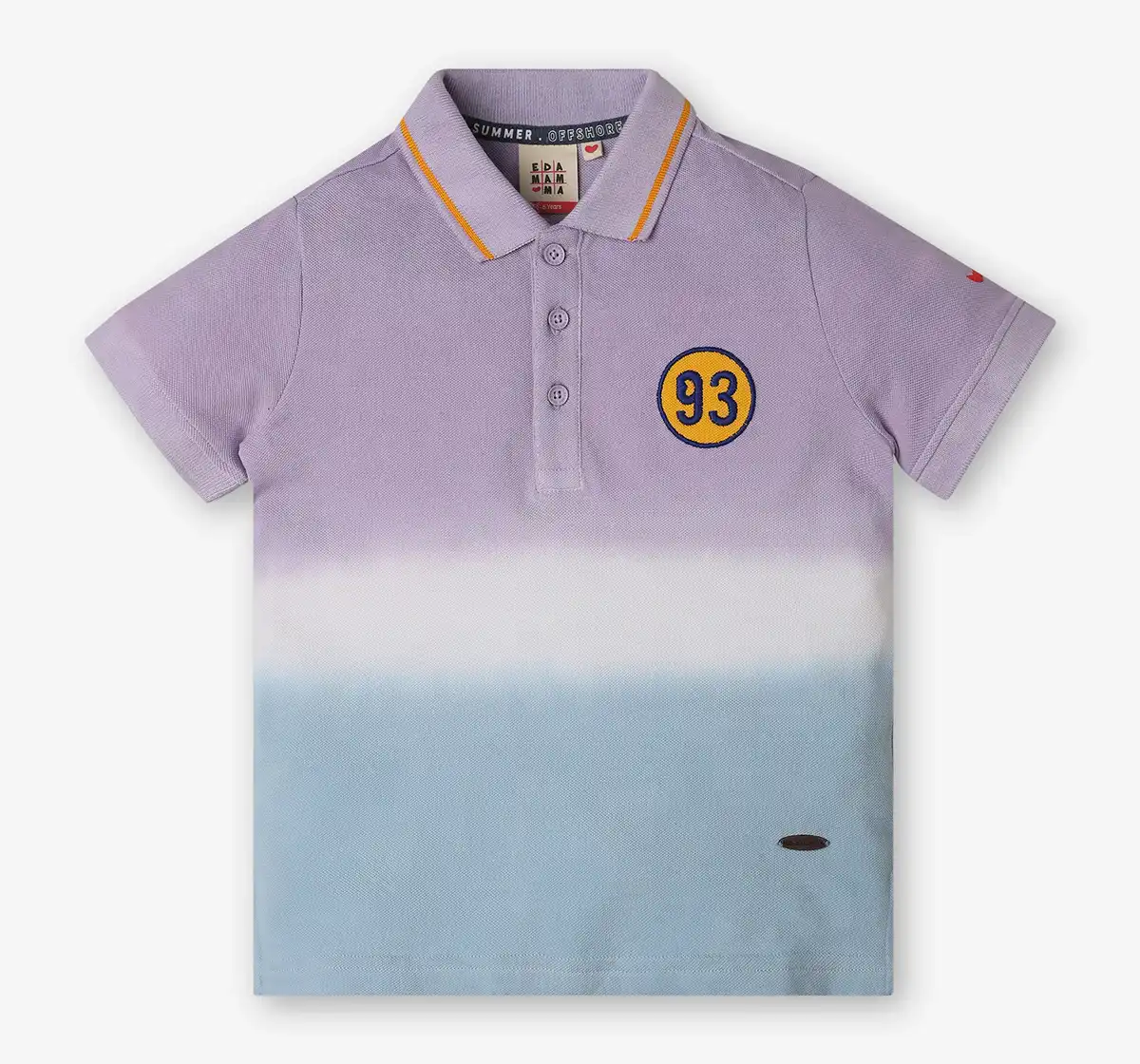 Boys Embroidered Polo Tshirt - Multicolor