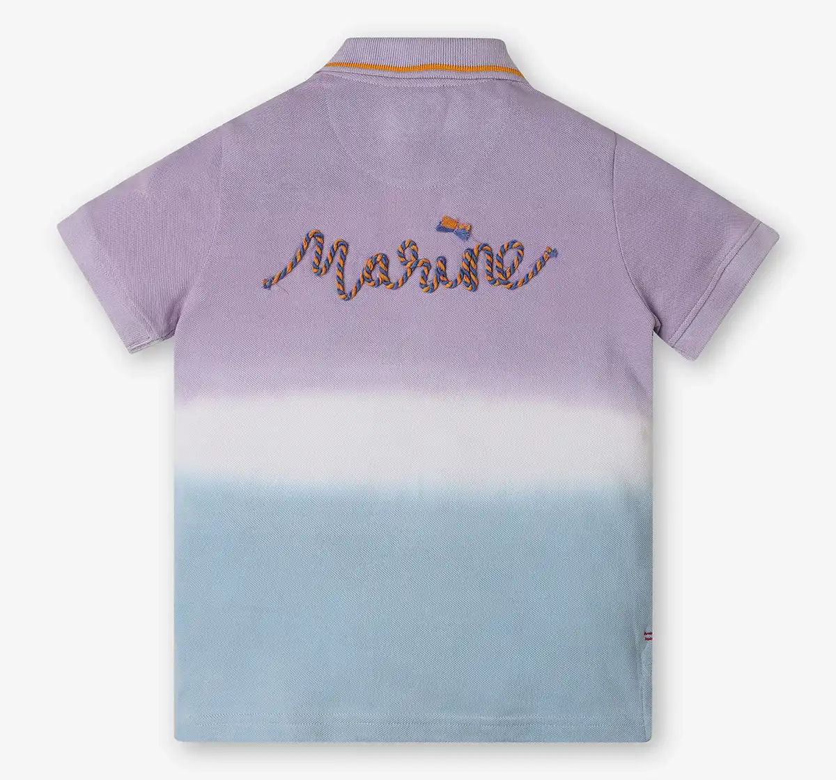 Boys Embroidered Polo Tshirt - Multicolor