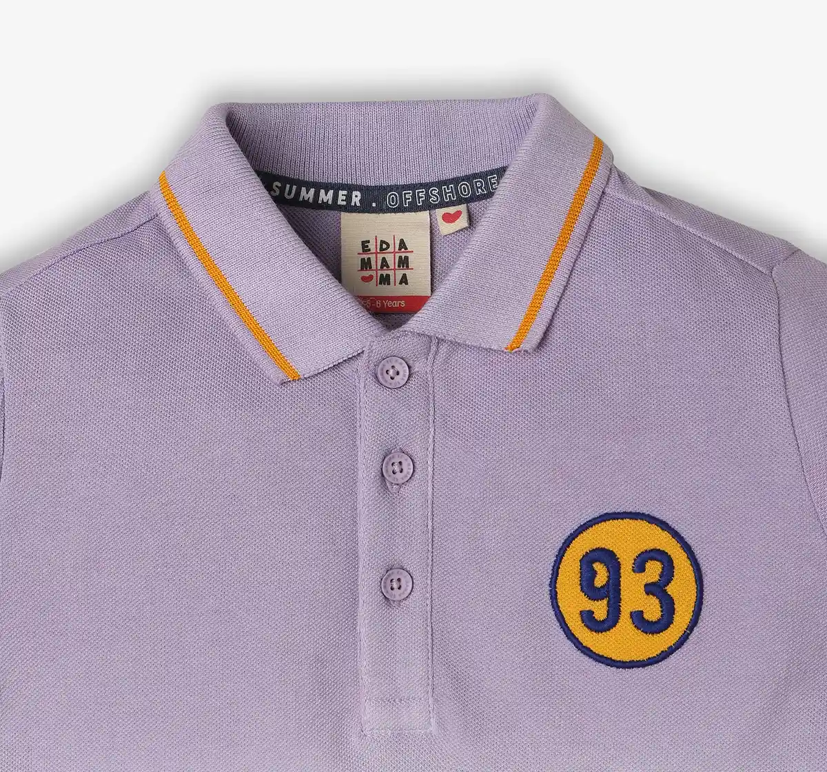 Boys Embroidered Polo Tshirt - Multicolor