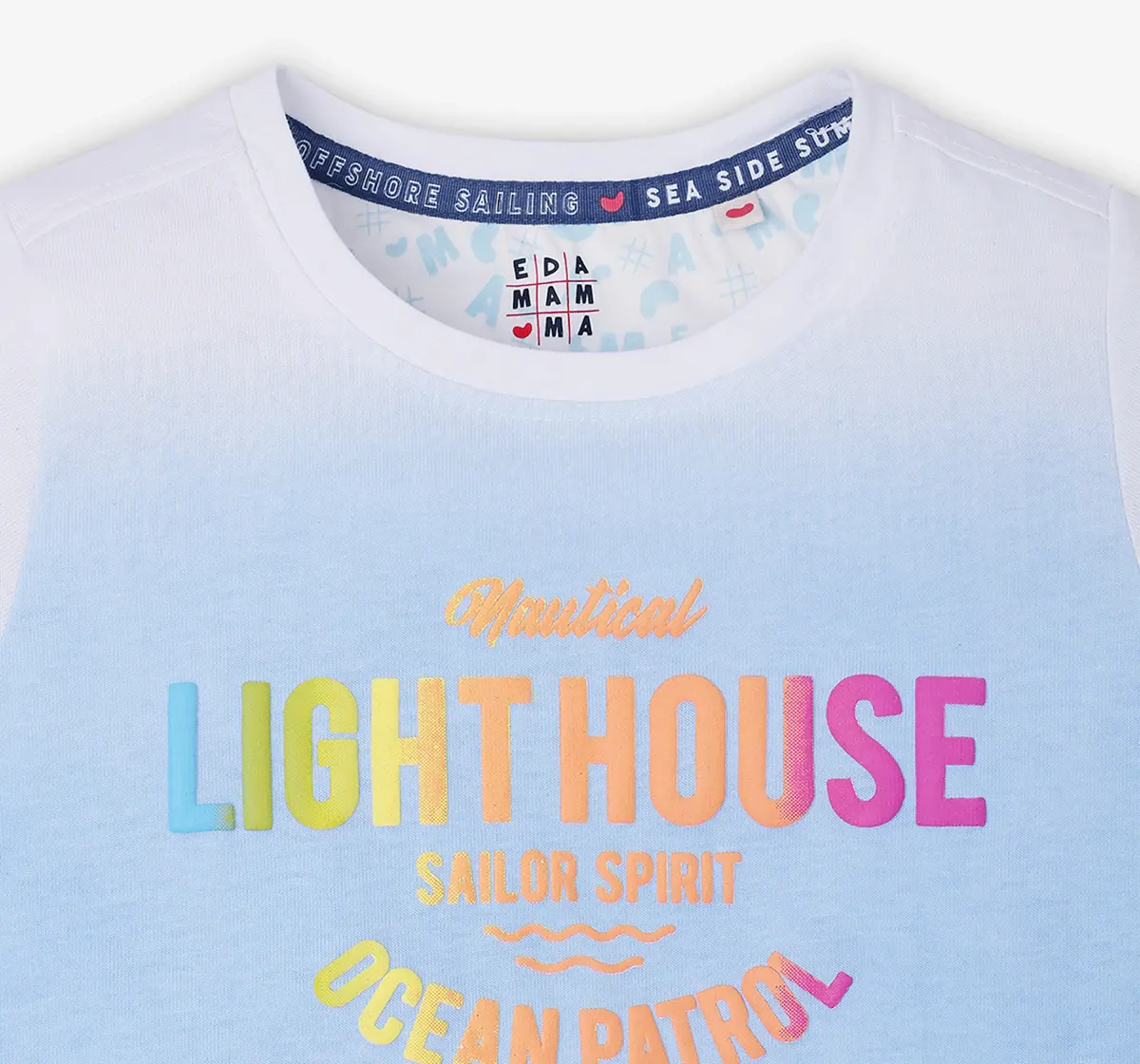 Boys Printed Tshirt - White