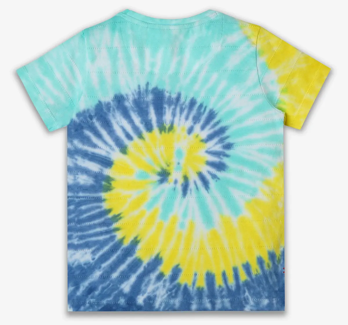 Boys Tie Dye Printed T Shirt - Multicolor