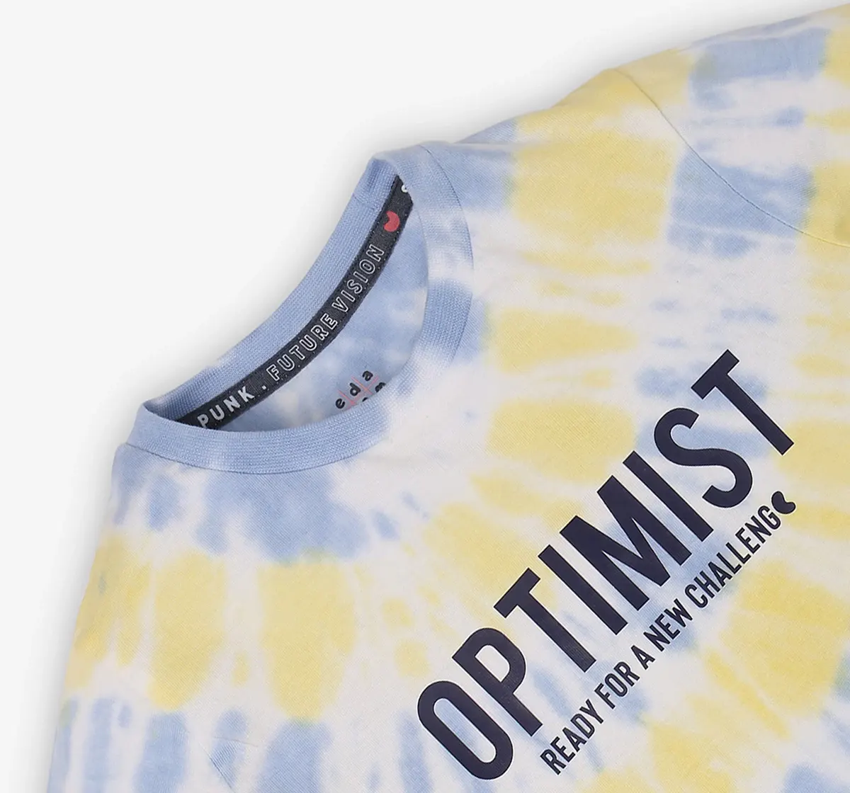 Boys Tie Dye Tshirt - Yellow