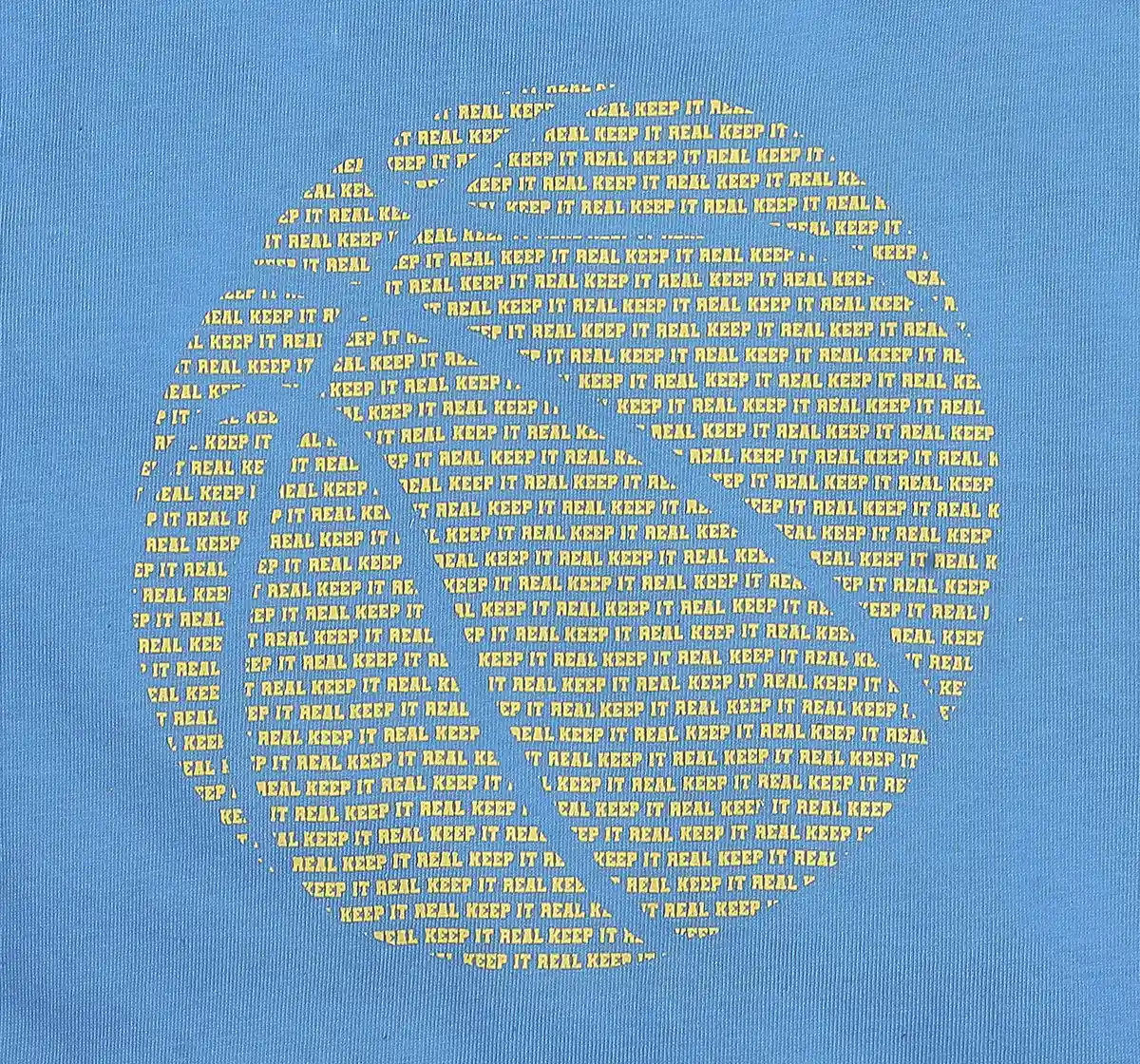 Boys Printed 100% Cotton T-Shirt - Blue