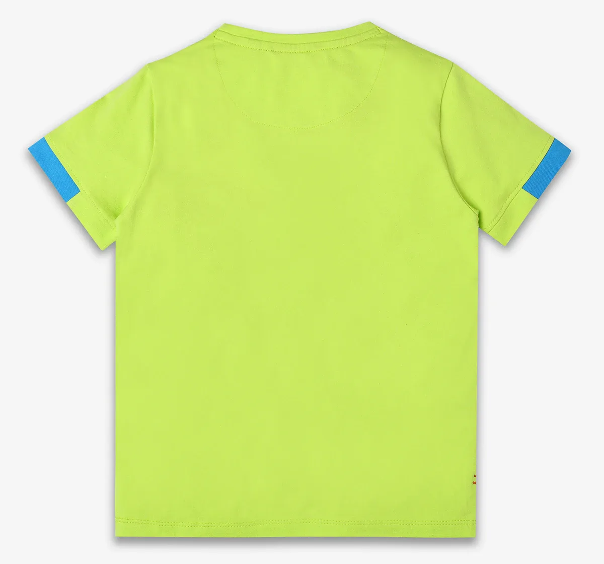 Boys 100% Cotton T-Shirt - Lime