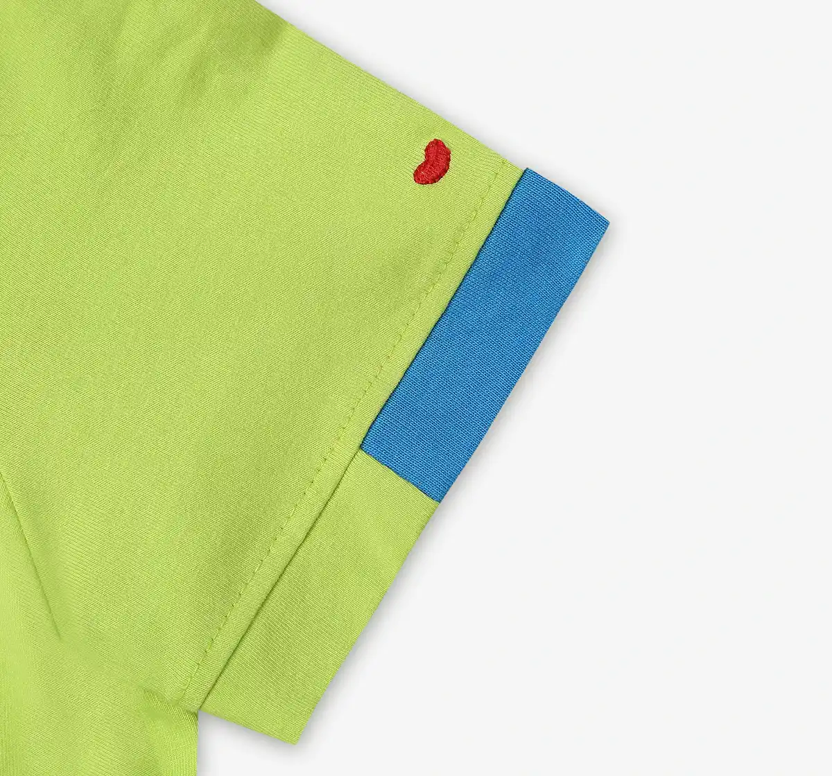Boys 100% Cotton T-Shirt - Lime
