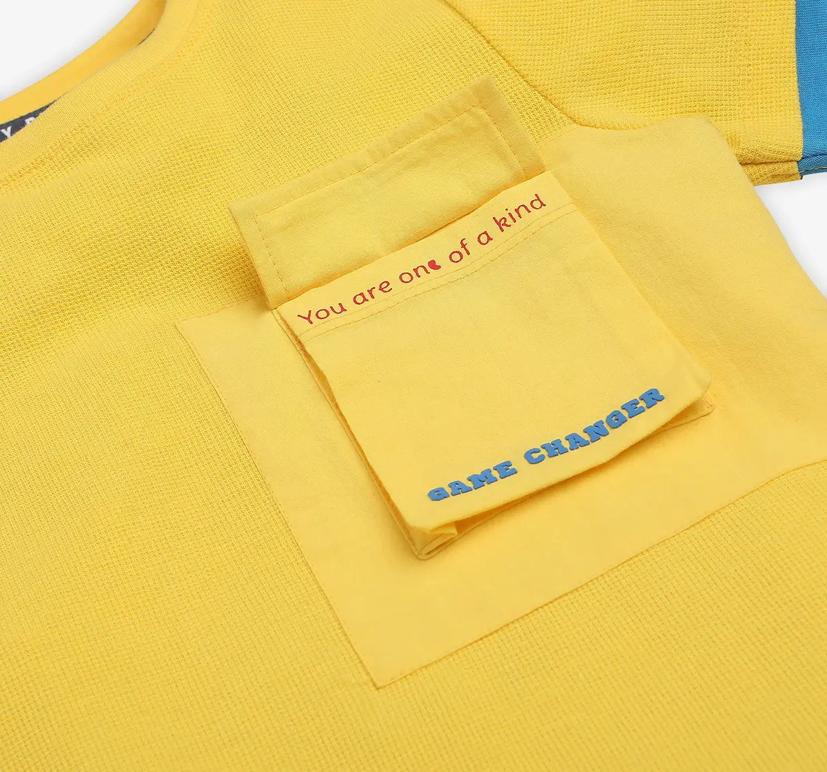 Boys 100% Cotton T-Shirt - Yellow