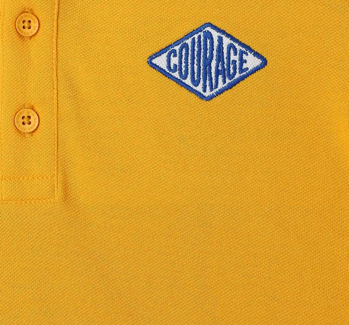 Boys 100% Cotton T-Shirt - Yellow
