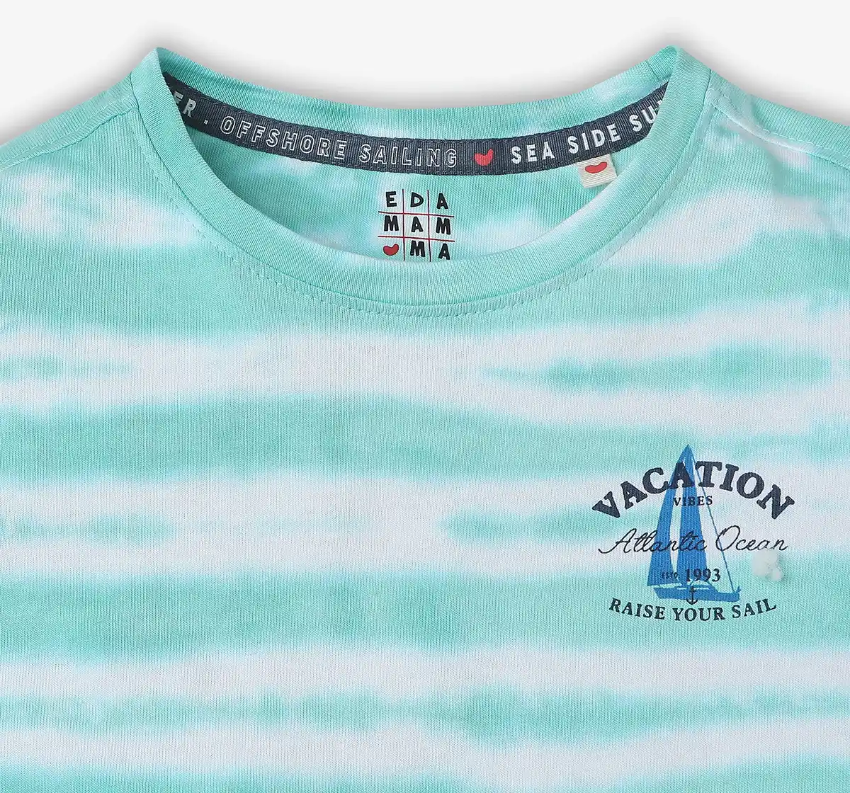 Boys Tie Dye Printed T Shirt - Multicolor