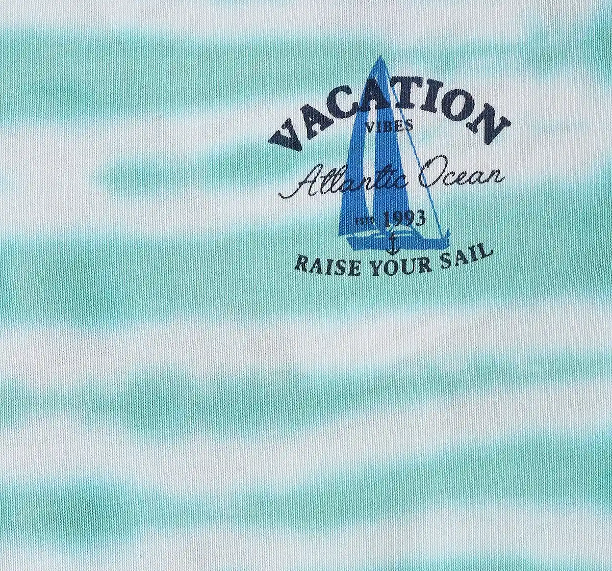 Boys Tie Dye Printed T Shirt - Multicolor