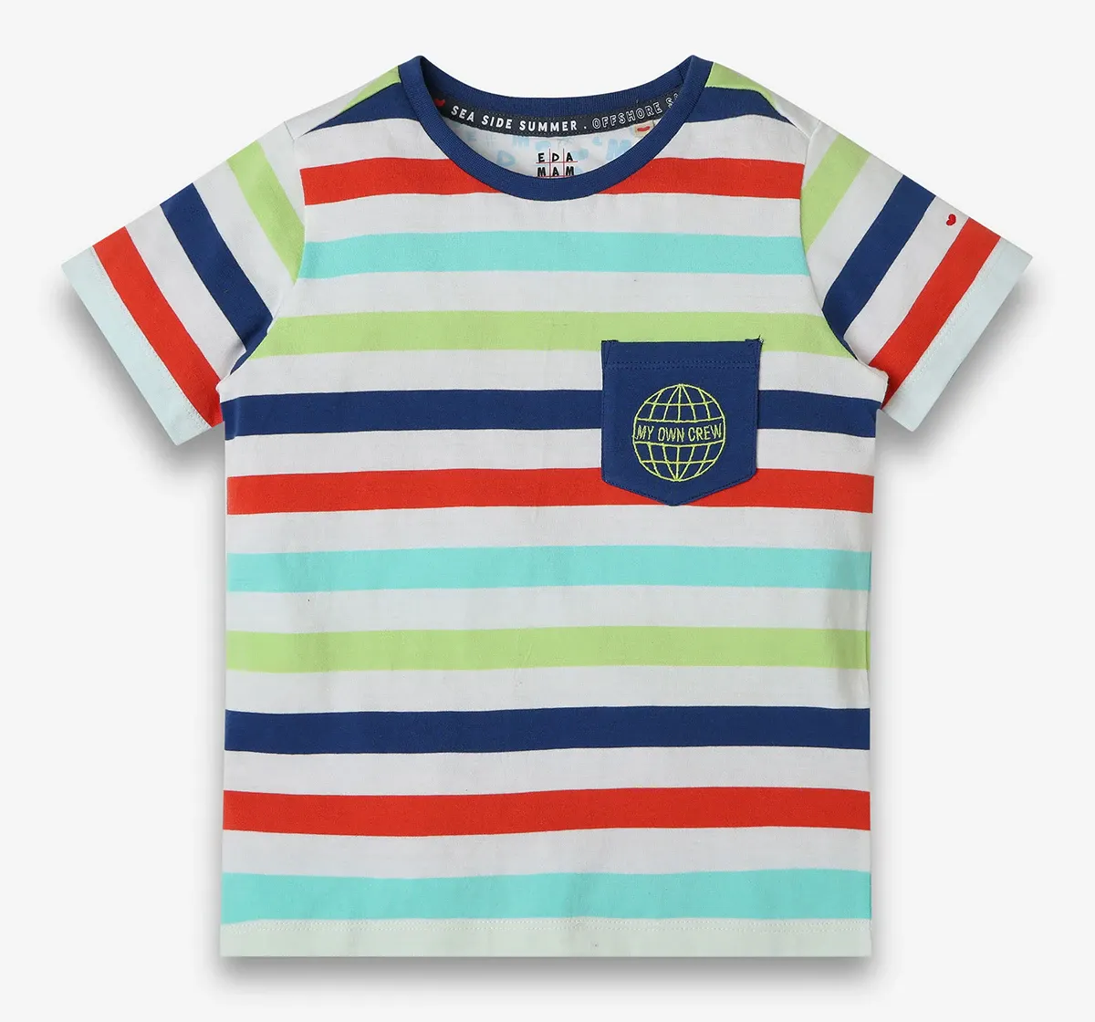 Boys Stripe Tshirt - Multicolor