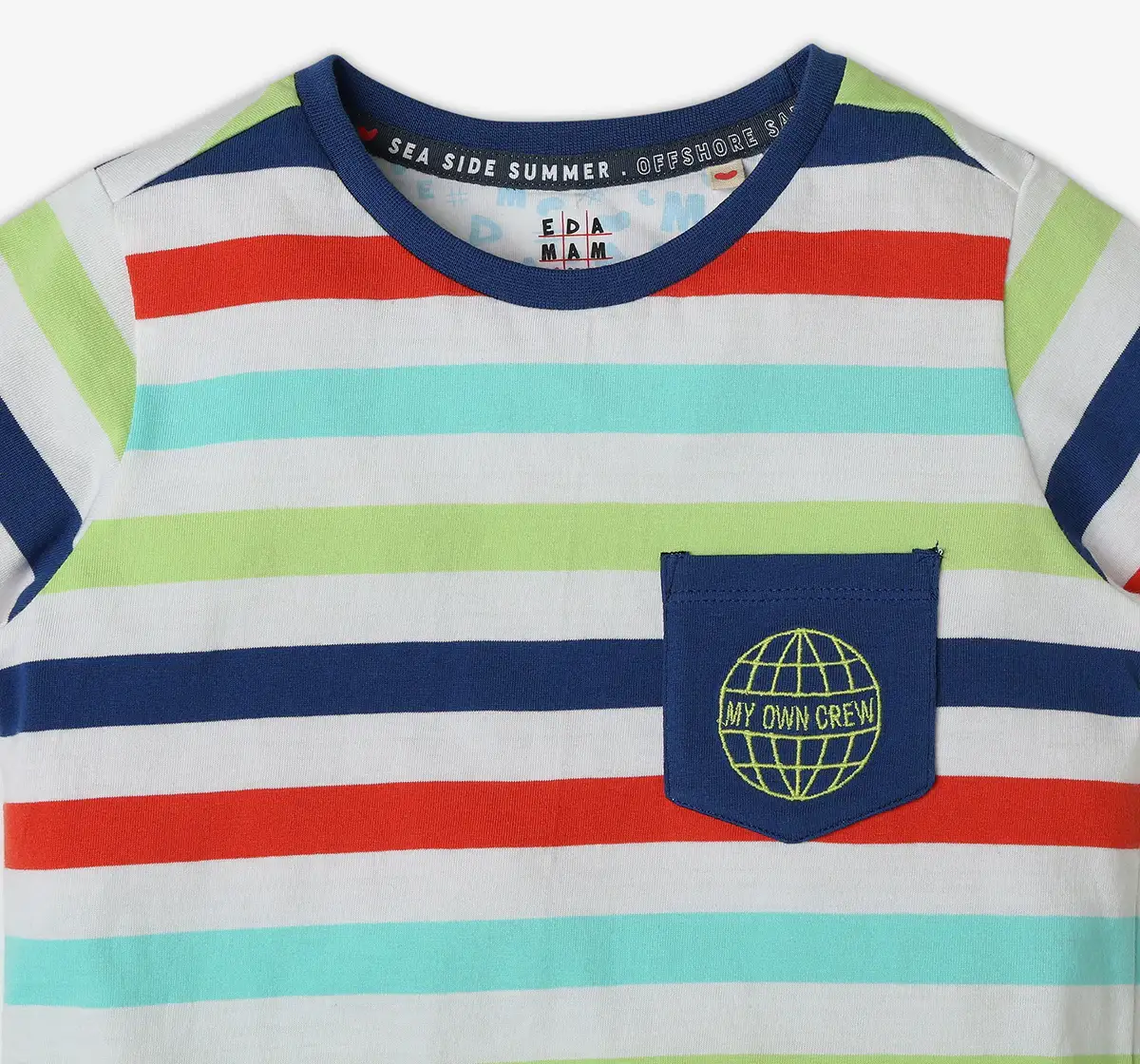 Boys Stripe Tshirt - Multicolor