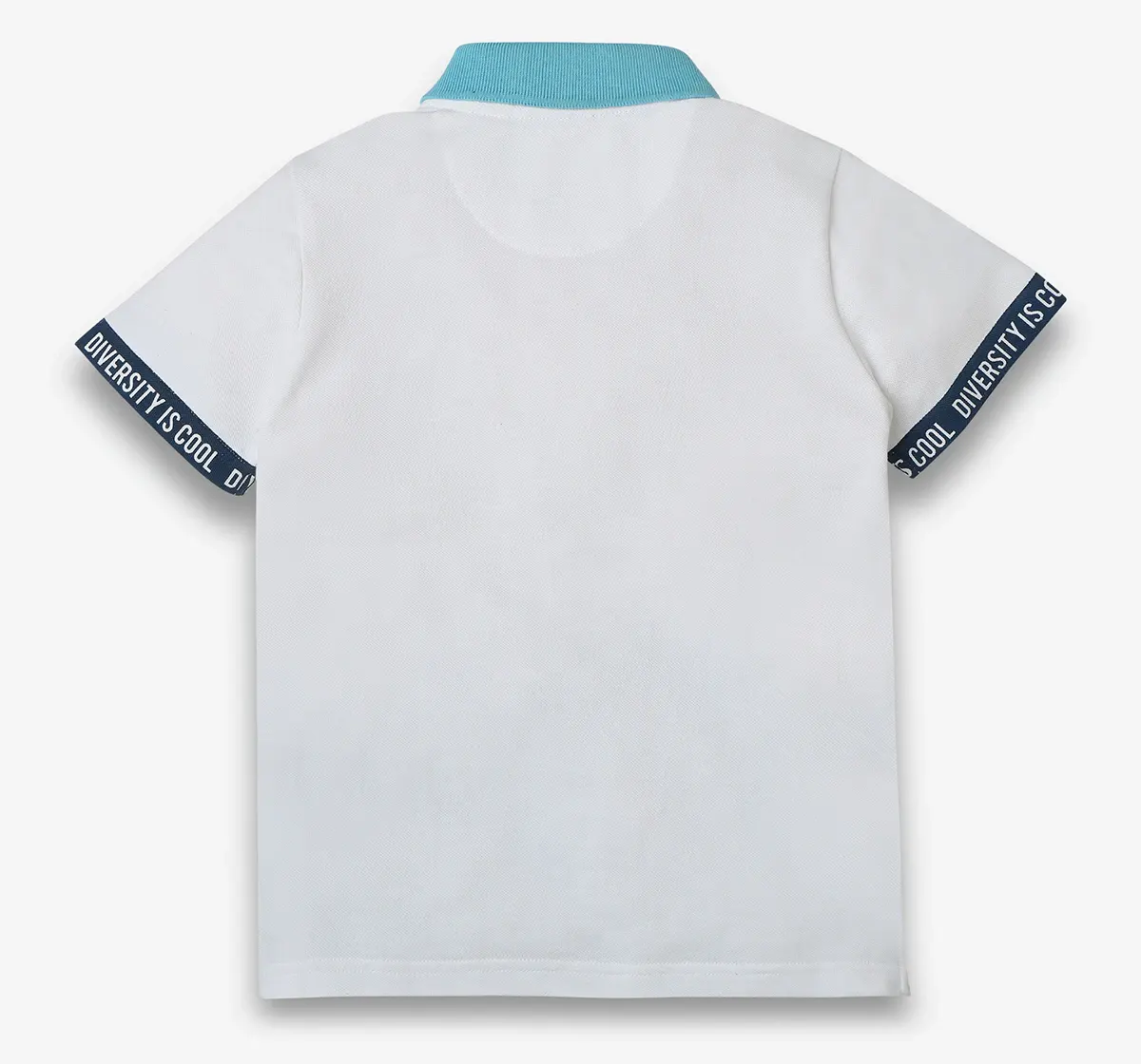Ed-A-Mamma Boys 100% Cotton T-Shirt - White