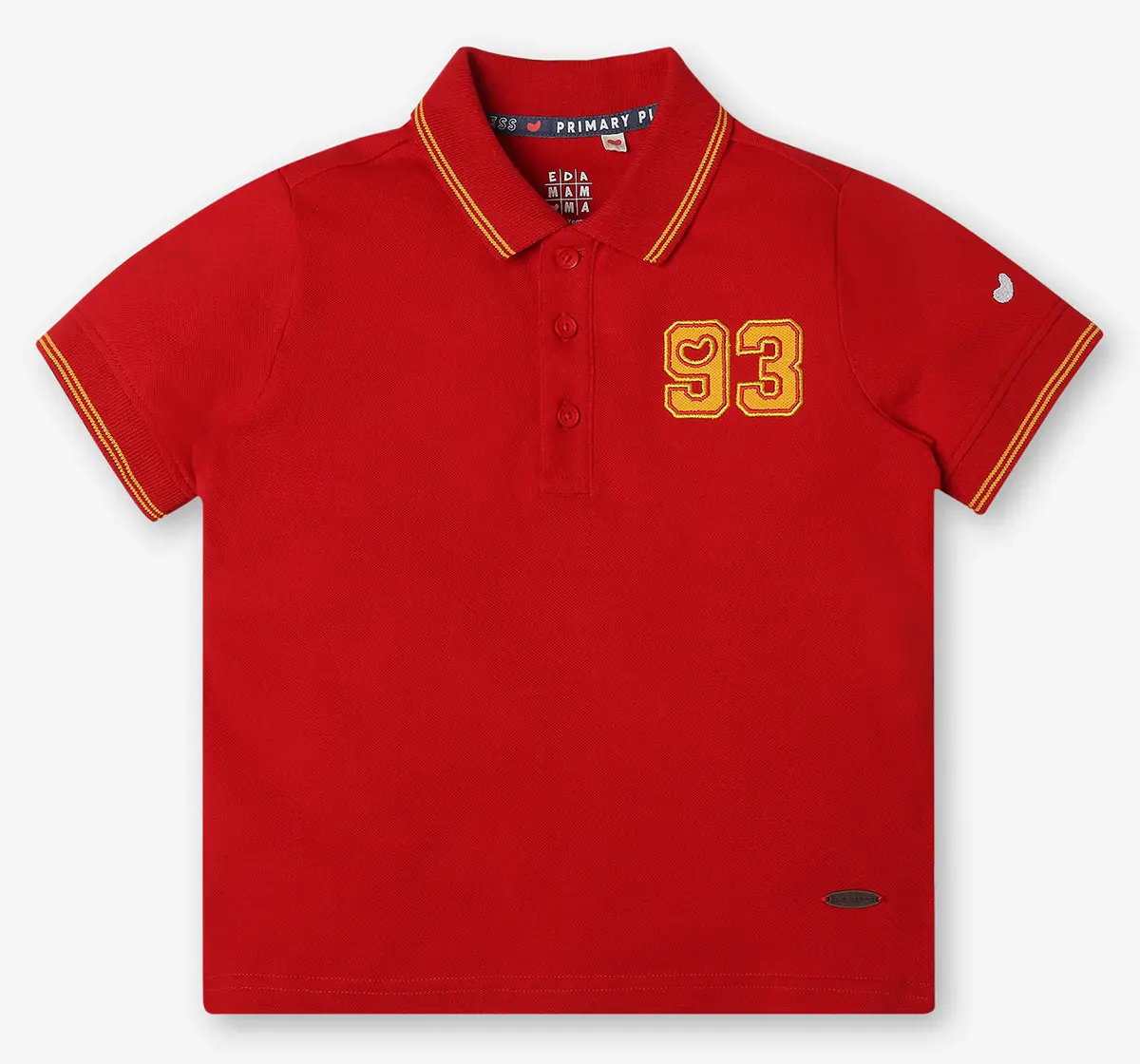 Boys 100% Cotton T-Shirt - Red