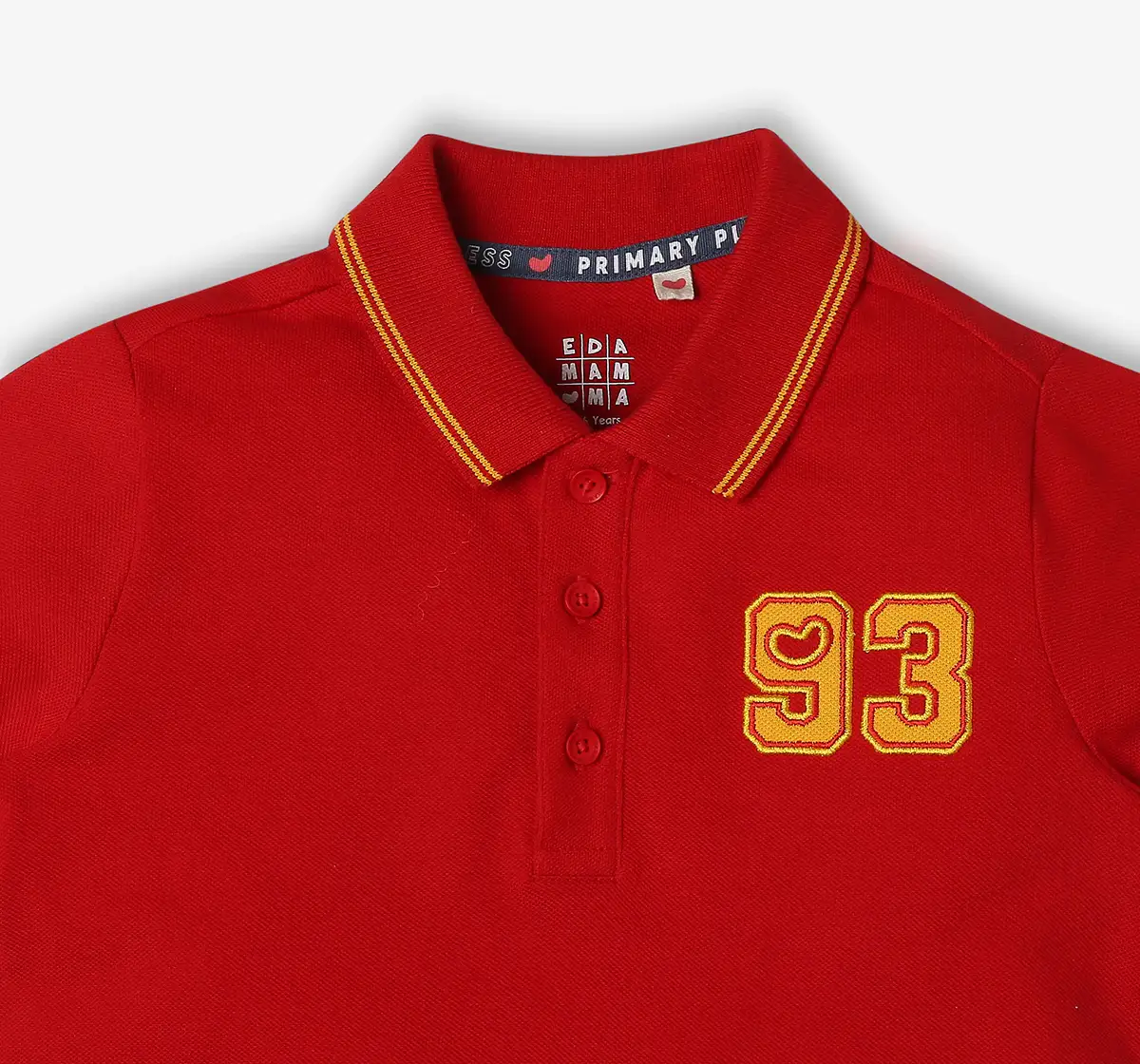 Boys 100% Cotton T-Shirt - Red