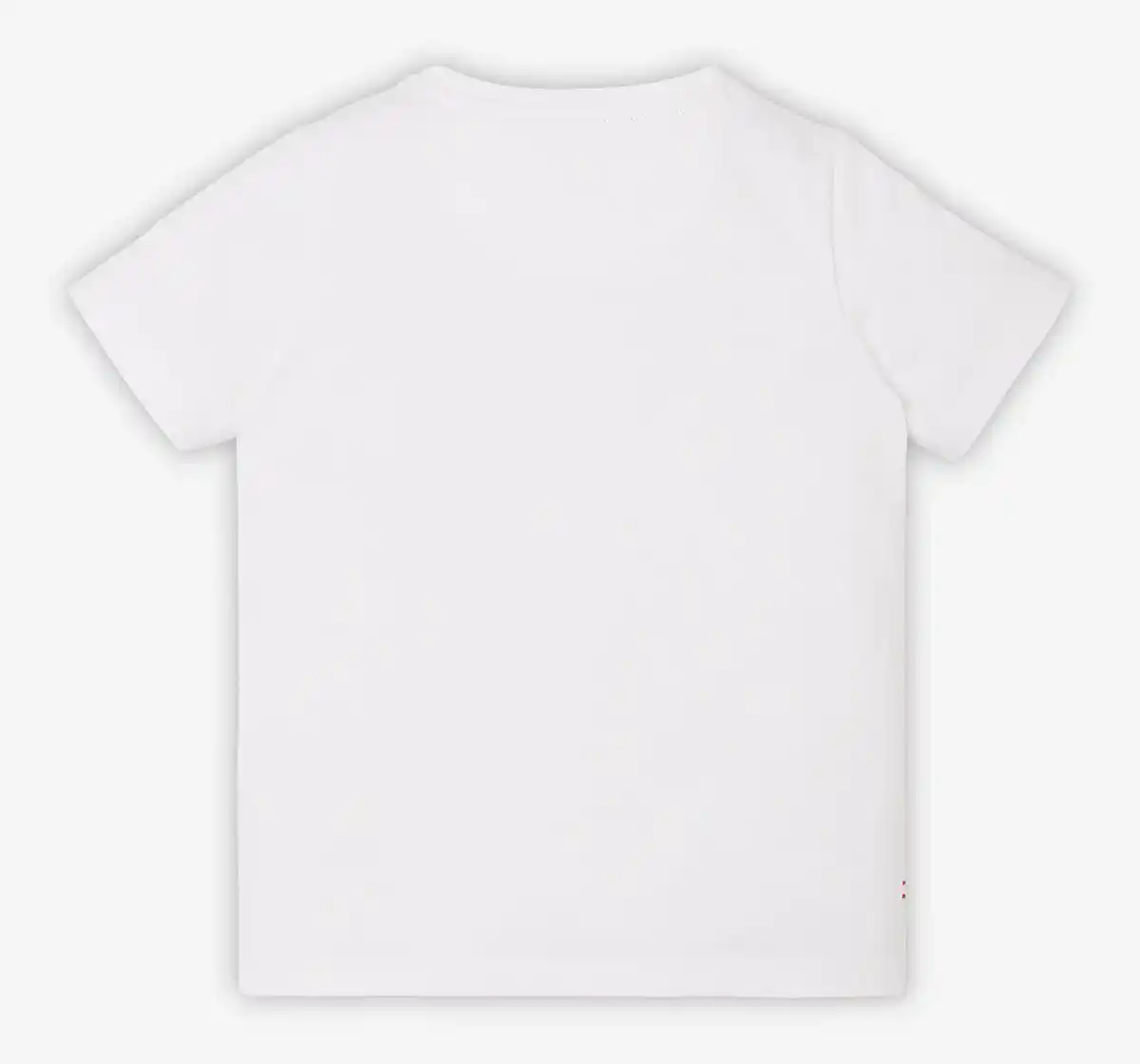 Boys Printed 100% Cotton T-Shirt - White