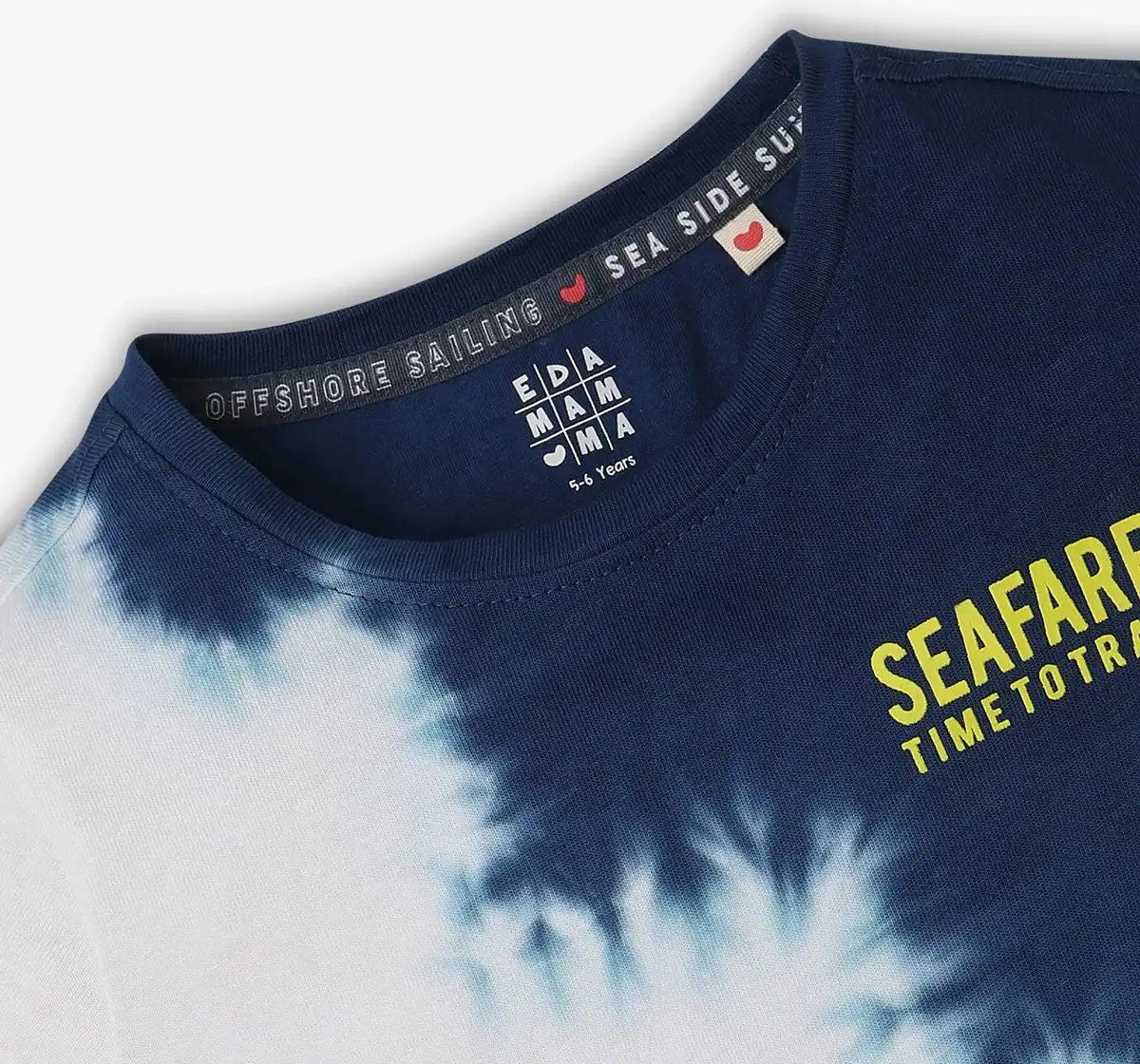 Boys Tie Dye Printed T Shirt - Multicolor