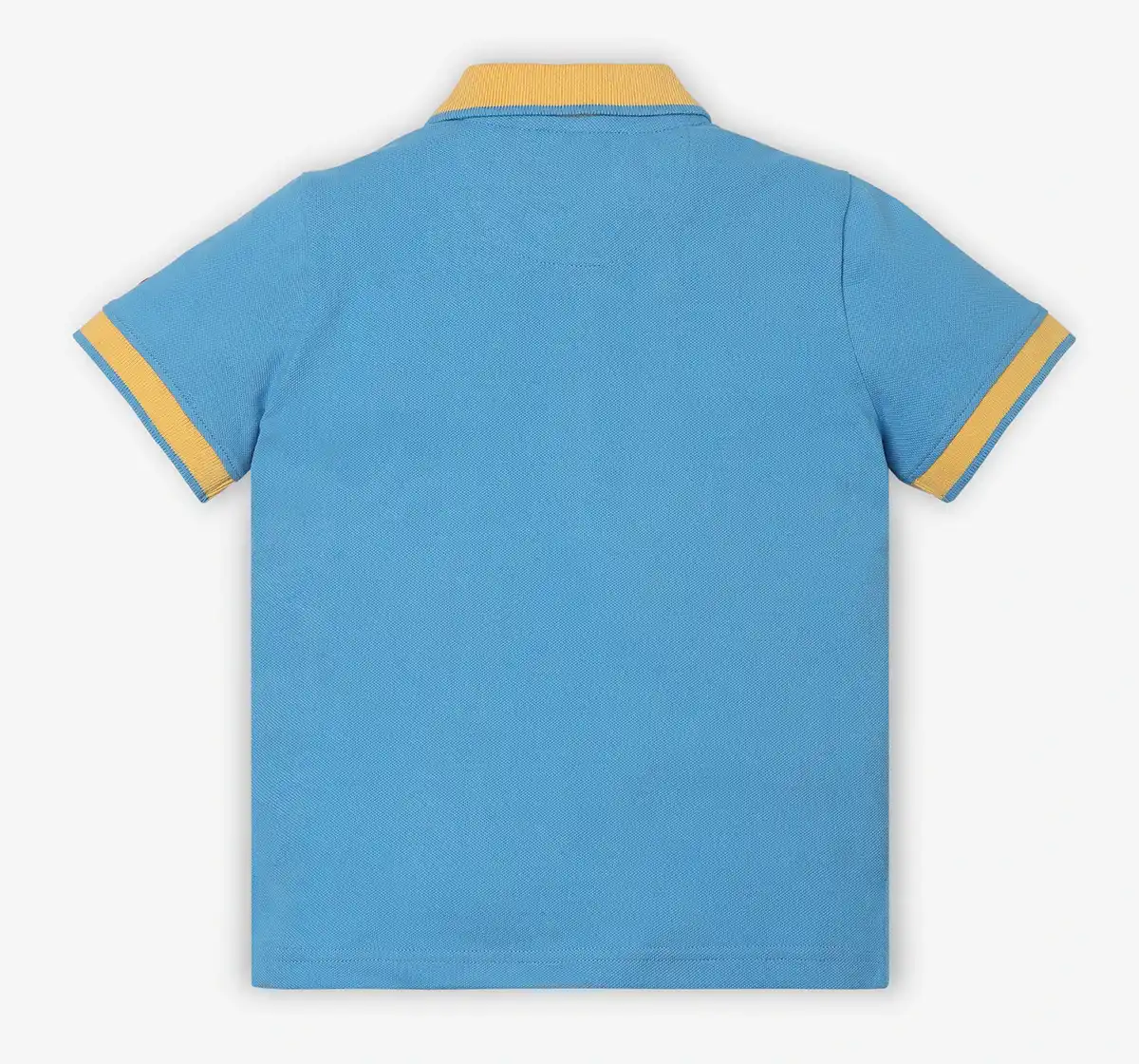 Boys Embroidered Polo Tshirt - Blue