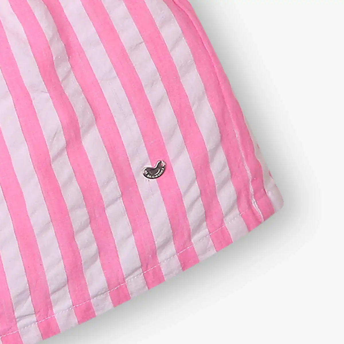 Girls Striped Dress - Pink