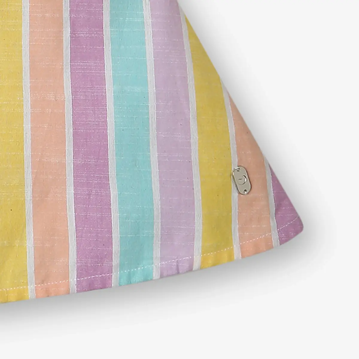 Girls 100% Cotton Shirt Dress - Multicolour