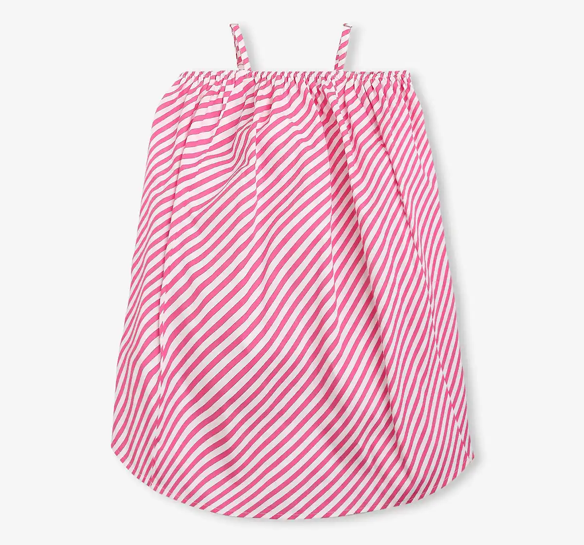 Girls Printed Dress - Pink
