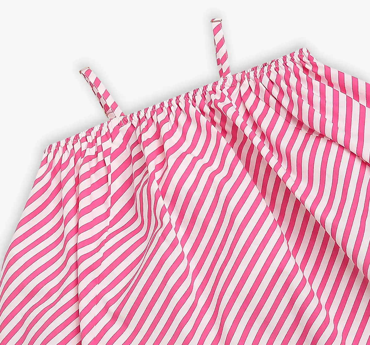 Girls Printed Dress - Pink