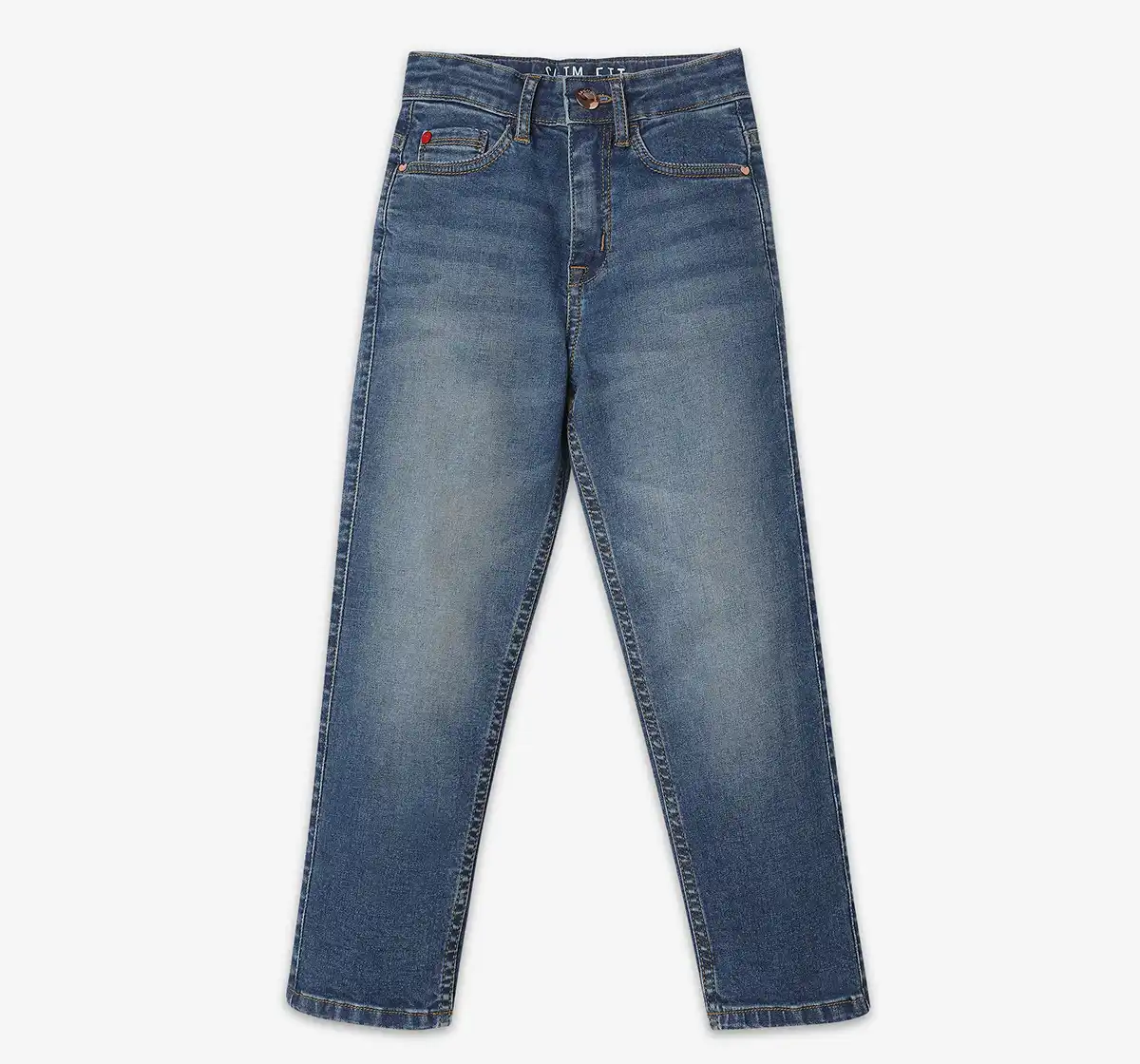 Girls Denim Jeans - Mid Blue