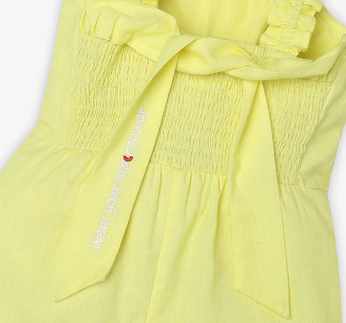 Girls Romper- Yellow