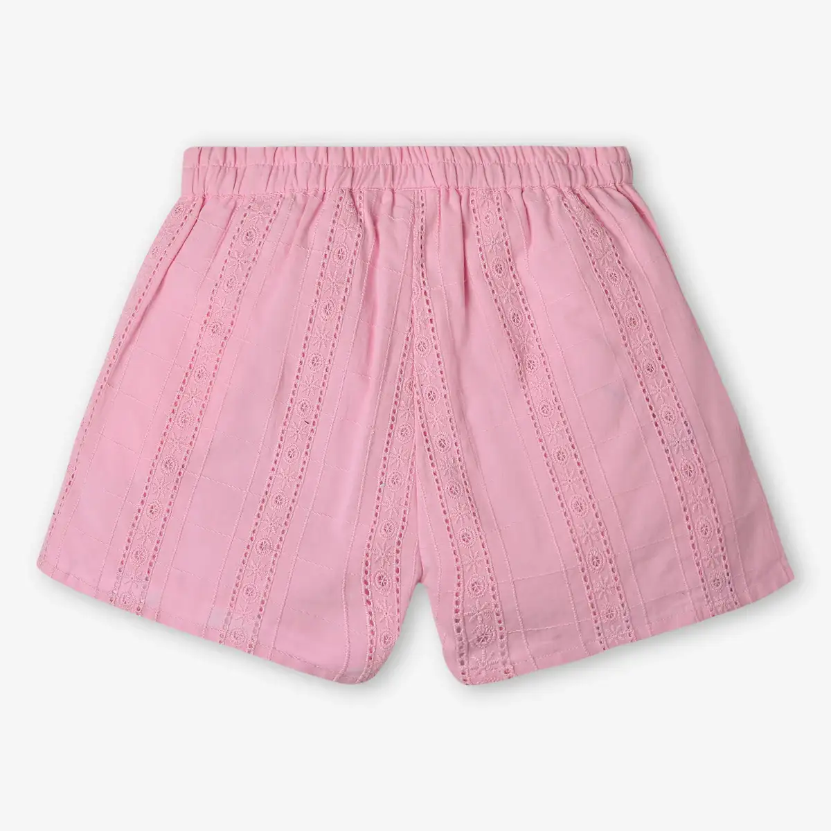 Girls Schiffli Co-Ord Sets - Pink