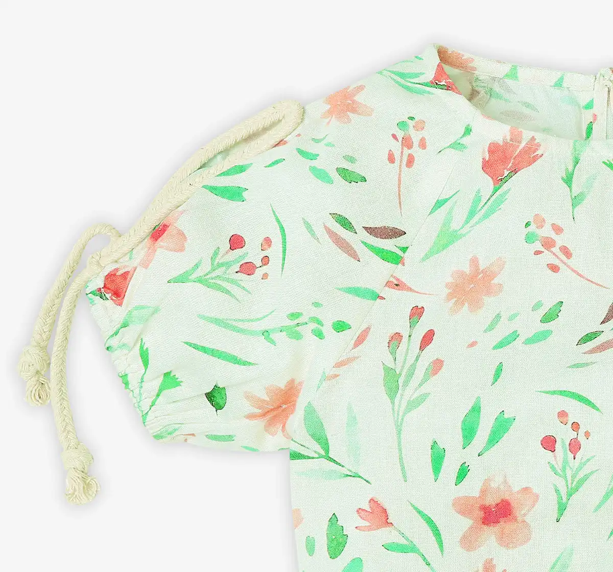 Ed-A-Mamma Girls All Over Printed Printed Coord Set - Off-White