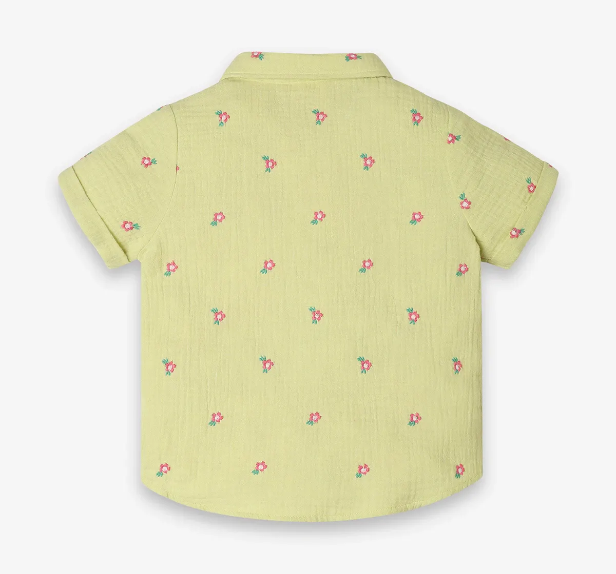 Girls 100% Cotton Co-Ord Set - Green (Pack of 2)