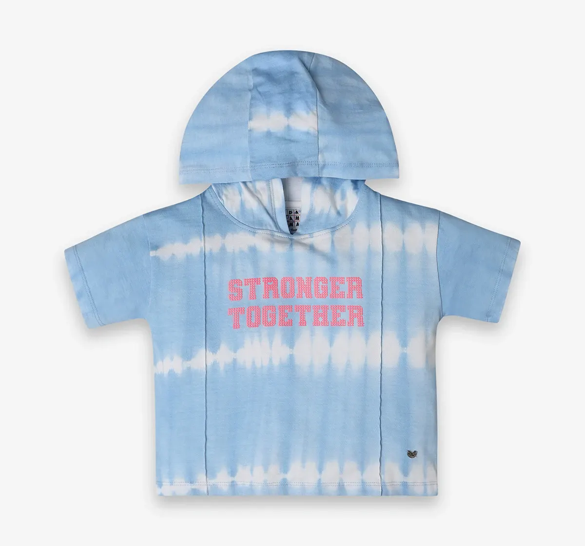 Girls 100% Cotton Co-Ord Set - Blue (Pack of 2)