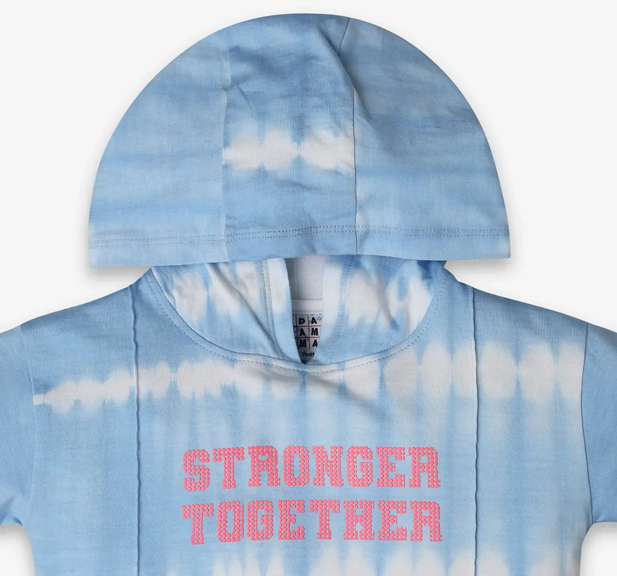 Girls 100% Cotton Co-Ord Set - Blue (Pack of 2)